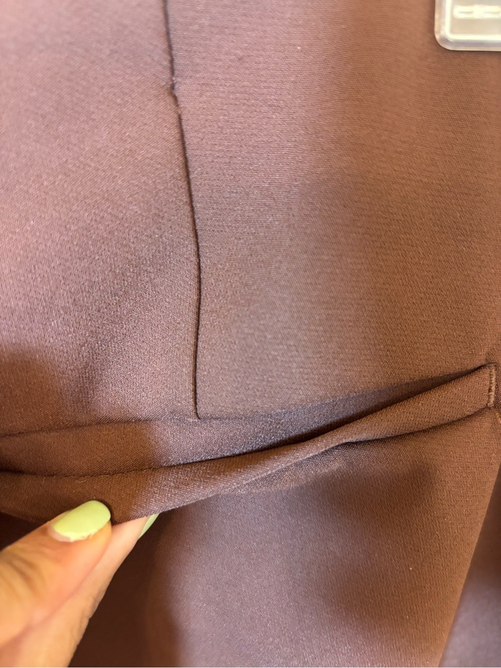 Rachel Zoe Chocolate Brown Pull-On dress Pants - Picture 6 of 7